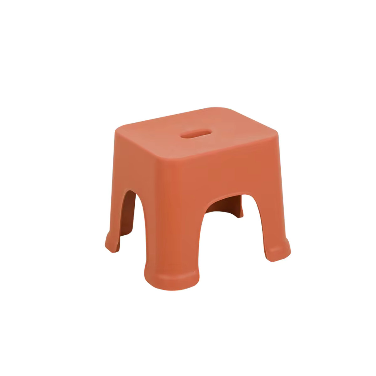 Robuster Kunststoff Hocker für Kinder und Erwachsene in Blau oder Rot - Bild 6