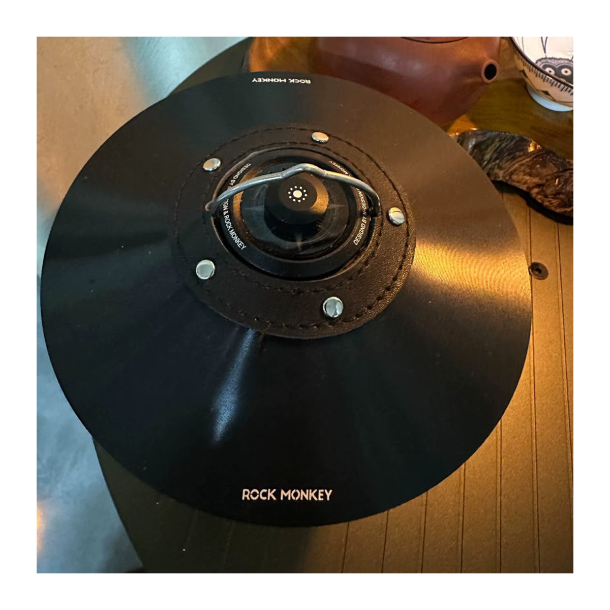 ROCK MONKEY Camping-Lampenschirm aus Aluminiumlegierung mit CD-Muster in Silber, passend für Rock Monkey S3 Time Capsule MINI - Bild 5