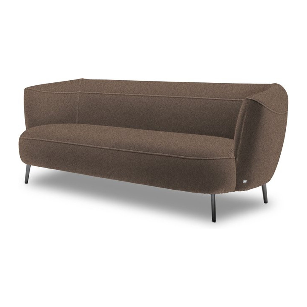 Rolf Benz ELVA Sofabank 3-Sitzer in Braun mit Stoffbezug - Bild 1