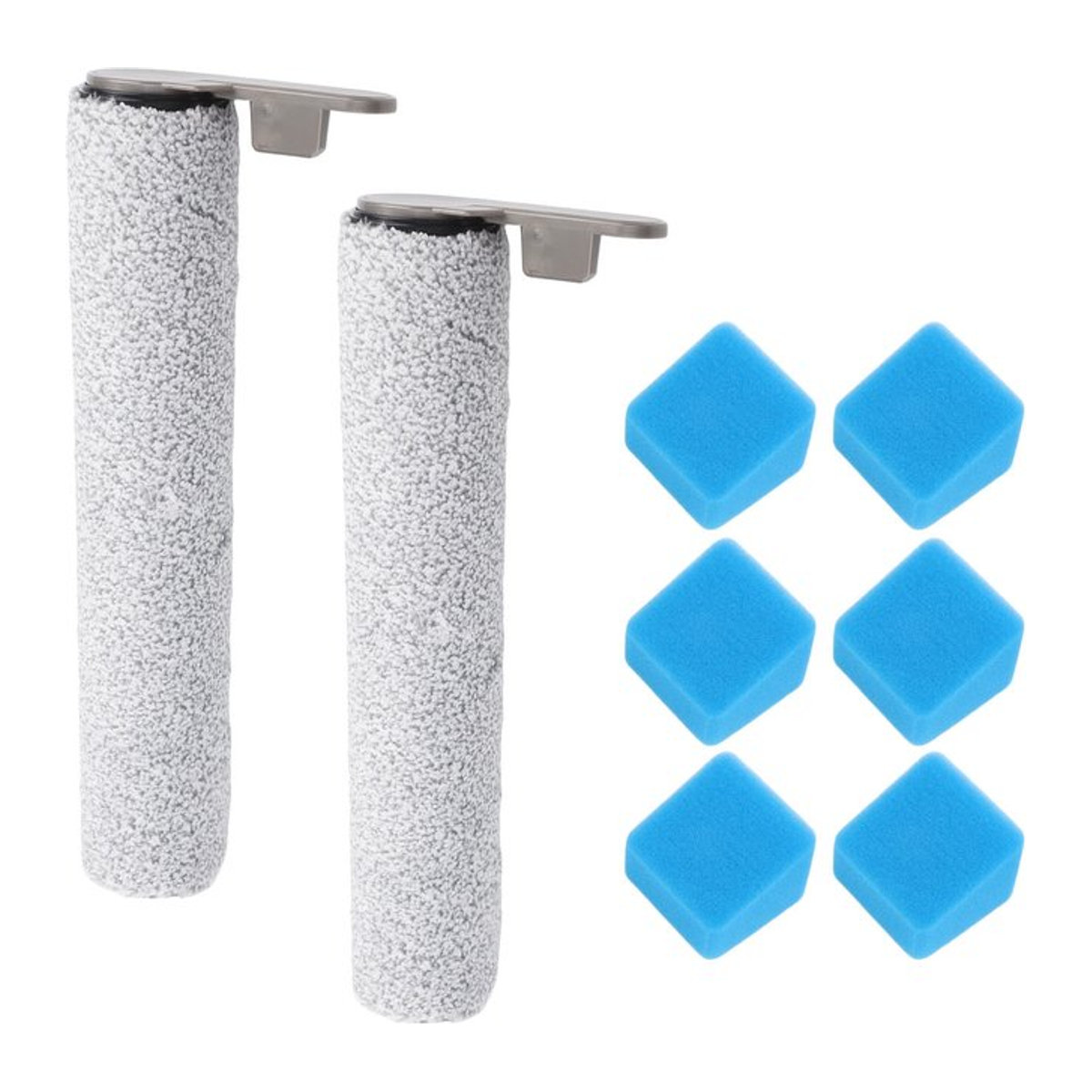 Rollenbürstenfilter-Set für JONR ED12 Pro Akku-Nass-Trockensauger, Bunt - Bild 1