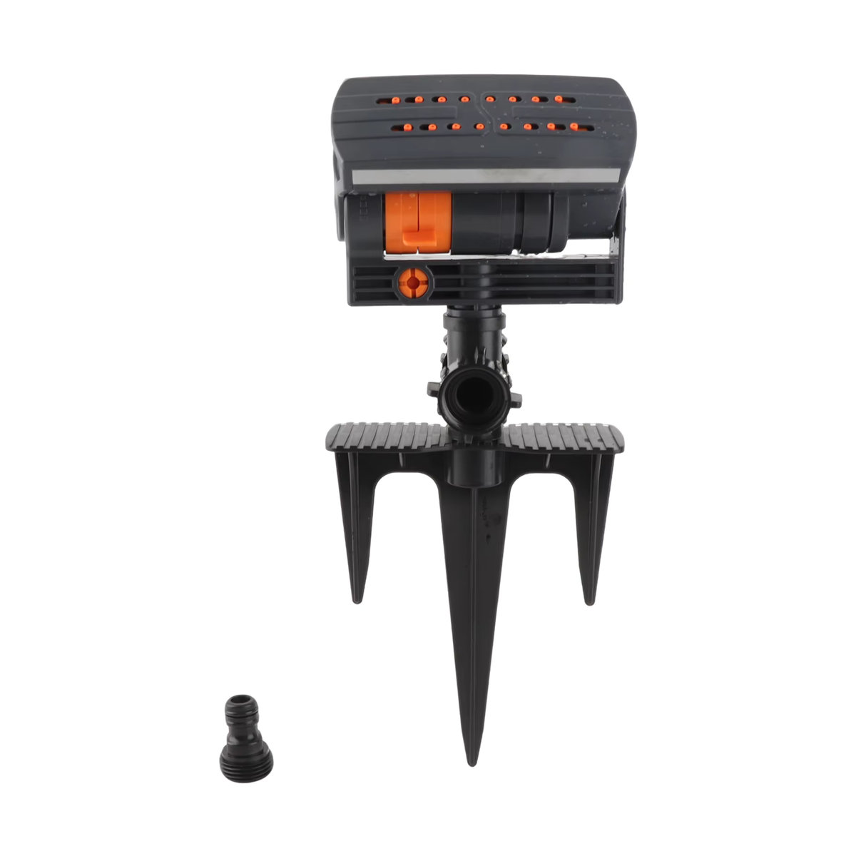 Romellar Automatischer Oszillierender Rasensprinkler mit 16 Löchern, Schwarz, Kunststoff, Rechteckig - Bild 6