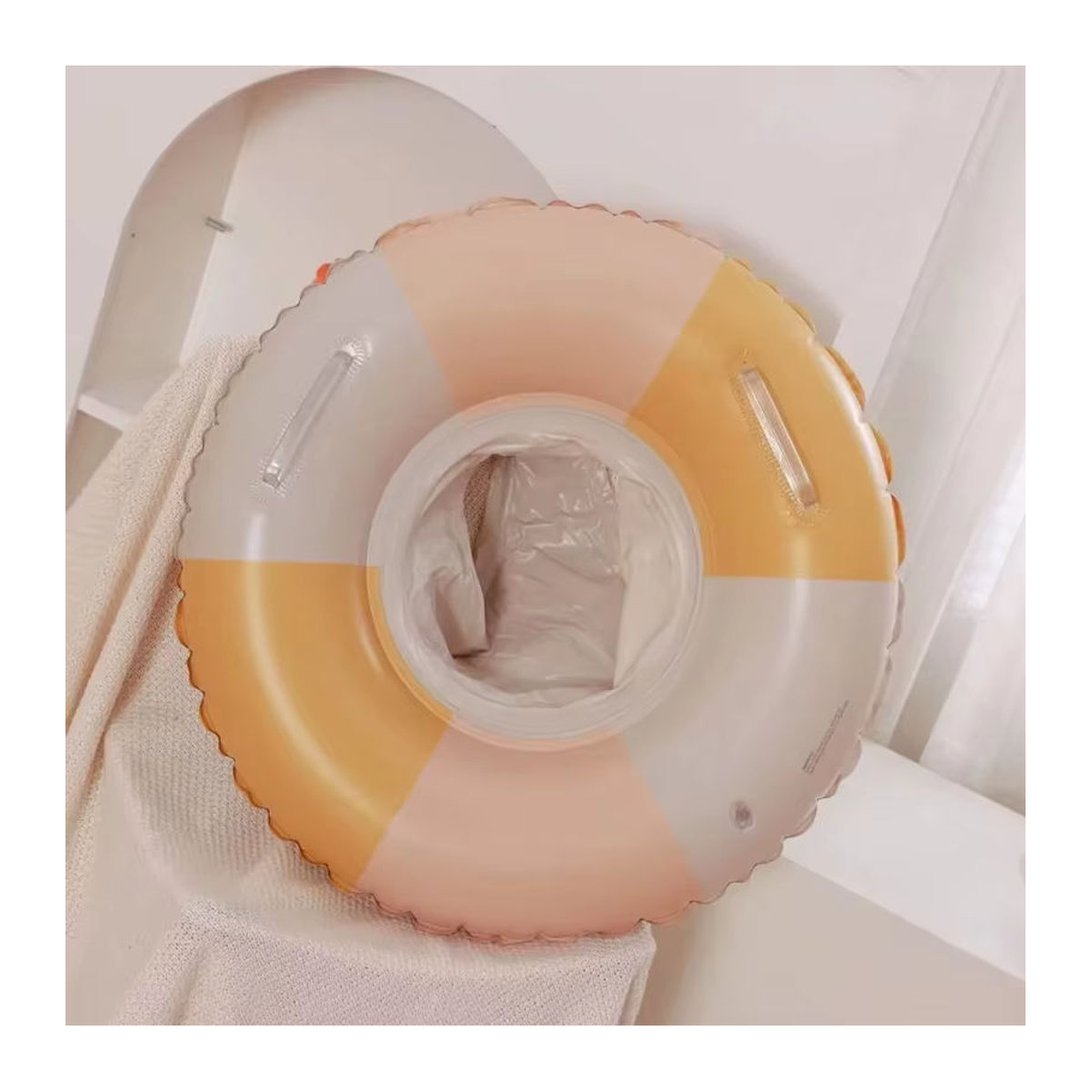 Rooxin Aufblasbarer Schwimmring Pool Float für Wassersport und Freizeit im Sommer - Bild 3