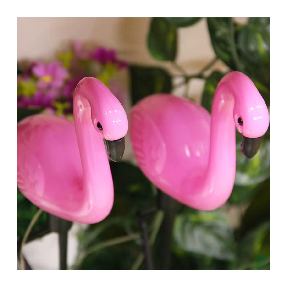 Rosa Flamingo Solarleuchte LED Garten Dekoration Wasserdicht für Terrasse und Gehweg - Bild 6
