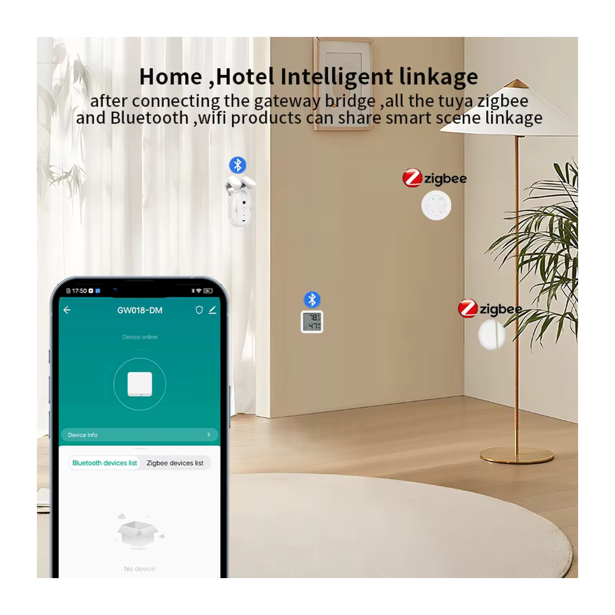 RSH Tuya Multi Mode ZigBee Bluetooth Gateway Hub Smart Home Brücke für Alexa und Google Home in Grau oder Weiß - Bild 3