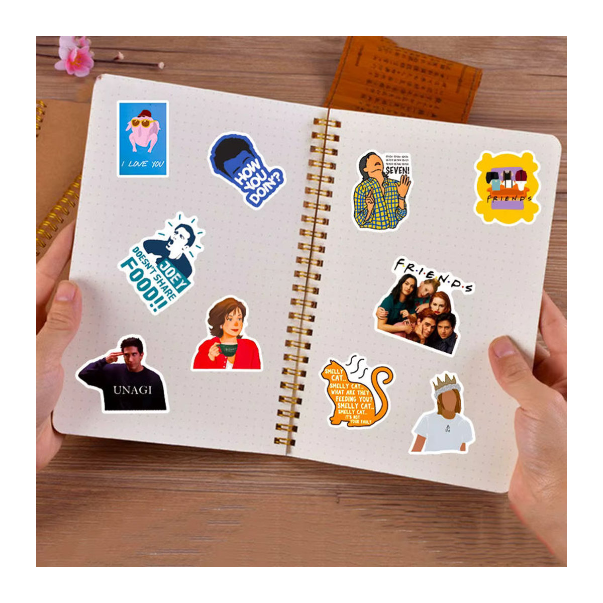 Rspctou Cartoon Aufkleber Set für Laptop, Kühlschrank und Notebook, Mehrfarbig - Bild 6