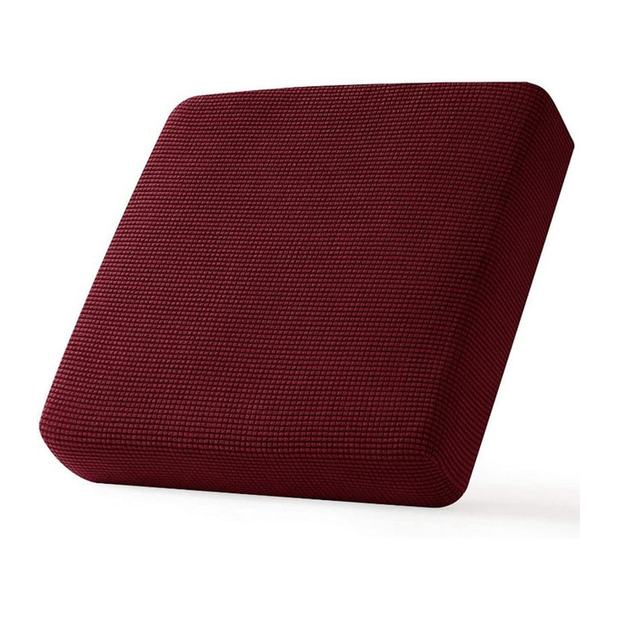 RTTIME Jacquard Sofa-Schonbezug aus elastischem Spandex, wasserdichter Ecksofa-Sitzkissenbezug in Rot - Bild 1