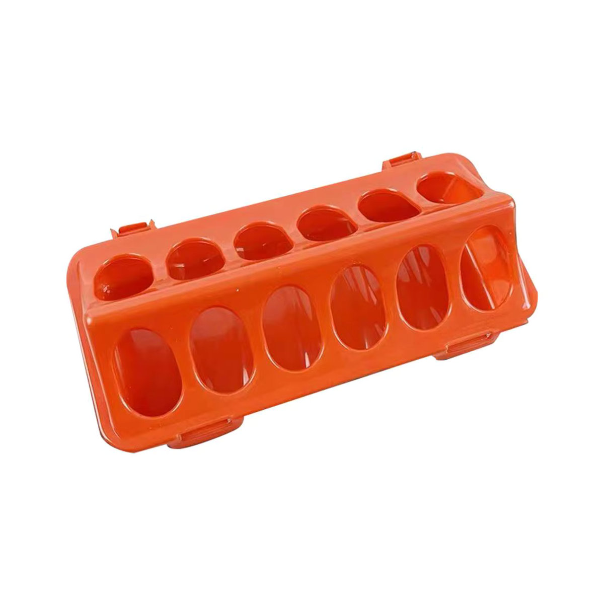 Rudin Automatischer Hühnerfutterspender und Wasserspender in Rot aus Kunststoff für Hühner, Vögel und Küken - Bild 6