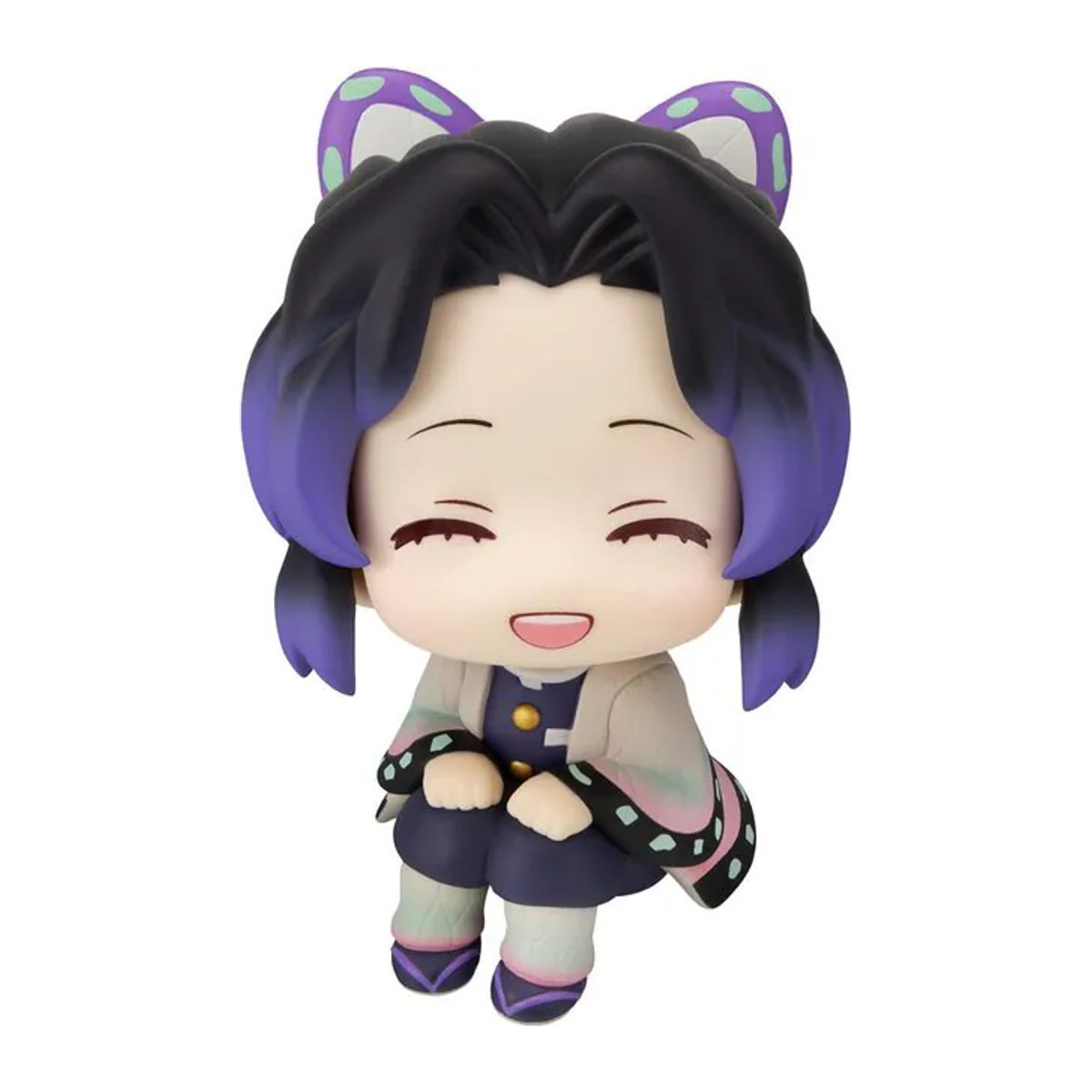 Rukappu Shinobu Kocho Lachende Figur aus Kimetsu no Yaiba in Mehrfarbig - Bild 1