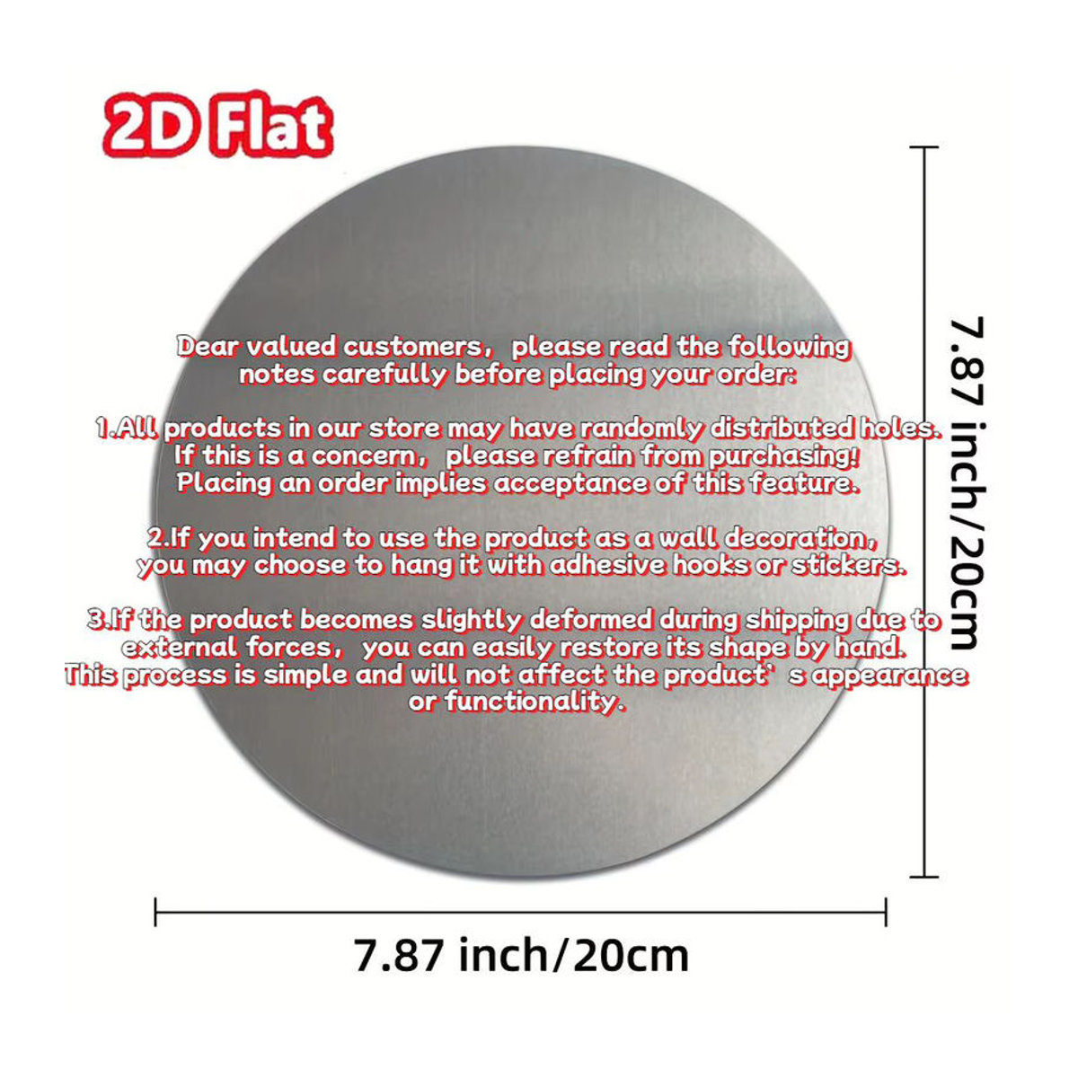 Runde Aluminium-Wandkunst von Spartan in Mehrfarbig aus Metall zur Wandmontage - Bild 2