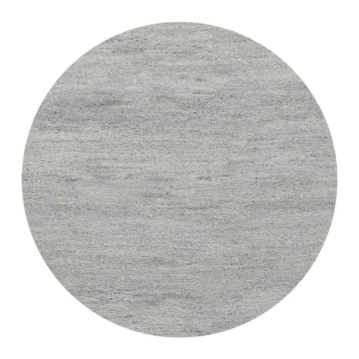 Runder Berber Teppich TETUAN ROYAL von Theko in Beige und Grau aus Wolle im Bohemian und Modern Stil mit Durchmesser: 150 cm - Bild 1