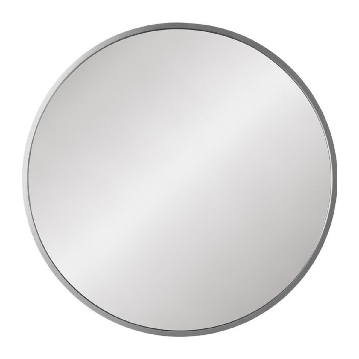 Runder Wandspiegel Elsie von CLP in Silber mit Metallrahmen, Durchmesser: 45 cm, Rahmentiefe: 3 cm - Bild 2