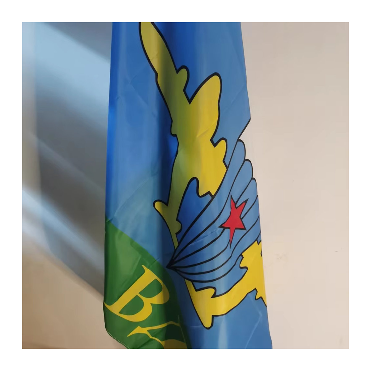 Russische Fallschirmjäger-Flagge UdSSR CCCP für die russische Armee und Luftlandetruppe, mehrfarbig, B/H: 150 x 90 cm - Bild 2