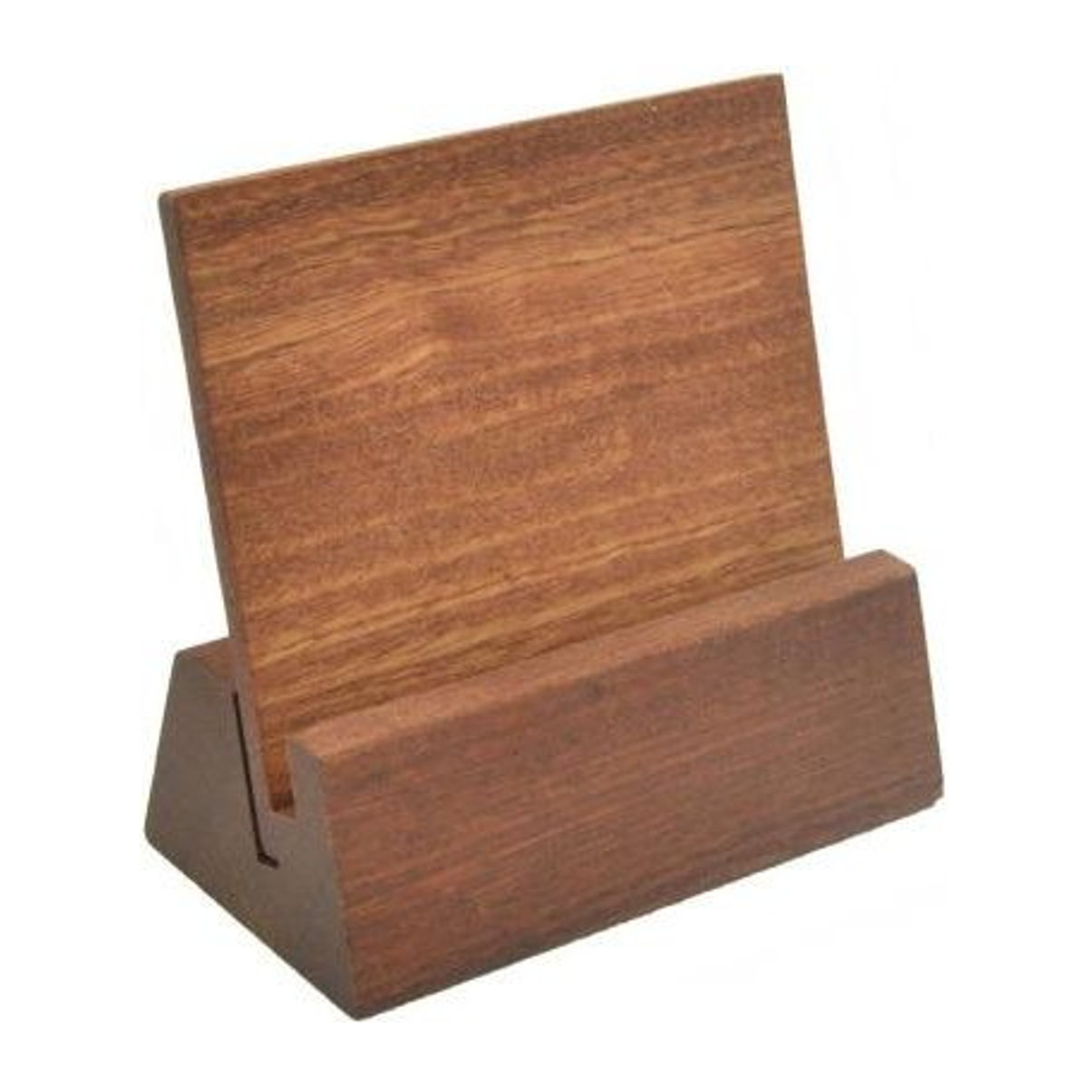 Rustikaler Tischkartenhalter aus Holz von huikerui in Braun für Hochzeit und Restaurant - Bild 1