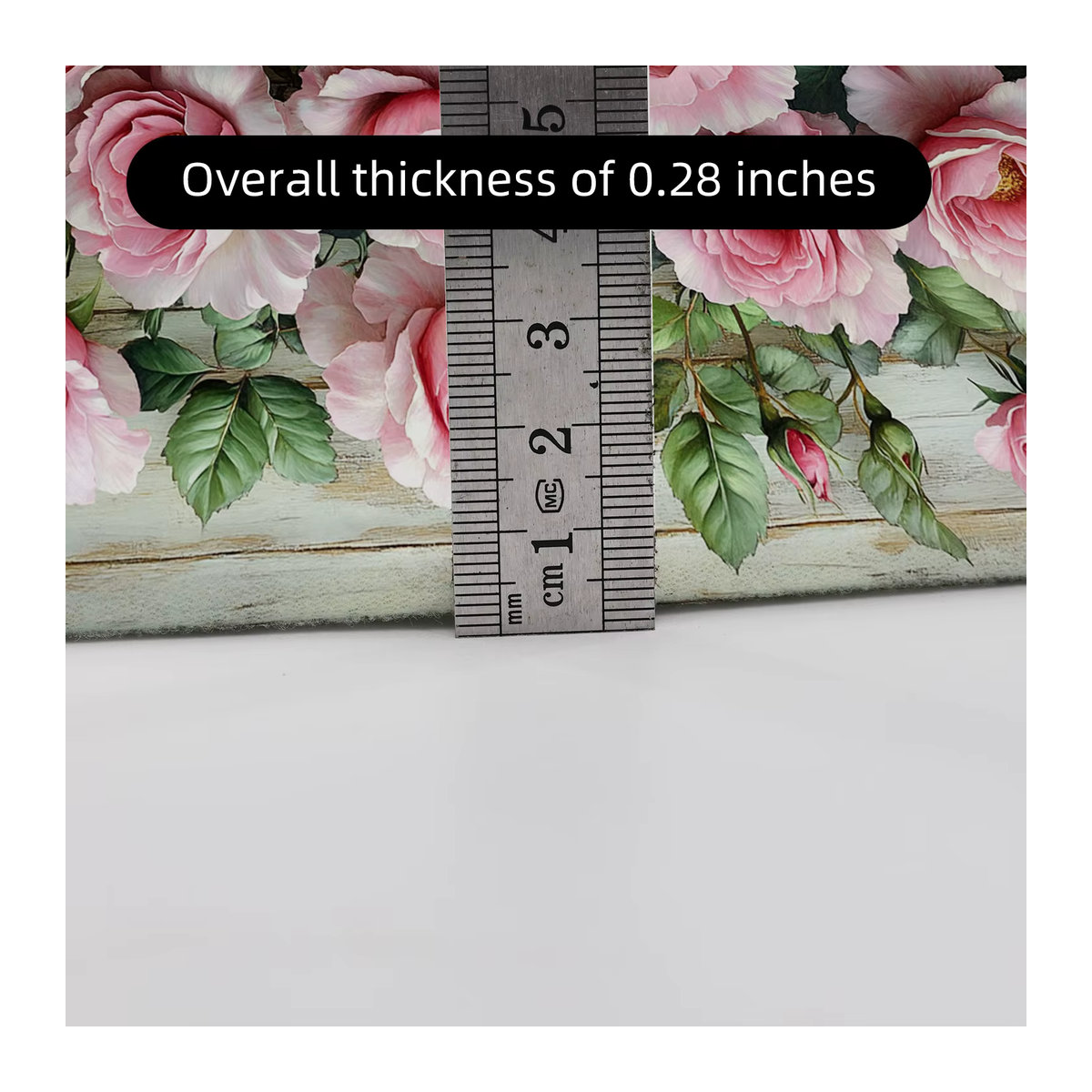 Rutschfeste Küchenmatte von 吉吉猴 (居家布艺) mit Rosendesign in Rosa aus Polyester - Bild 6