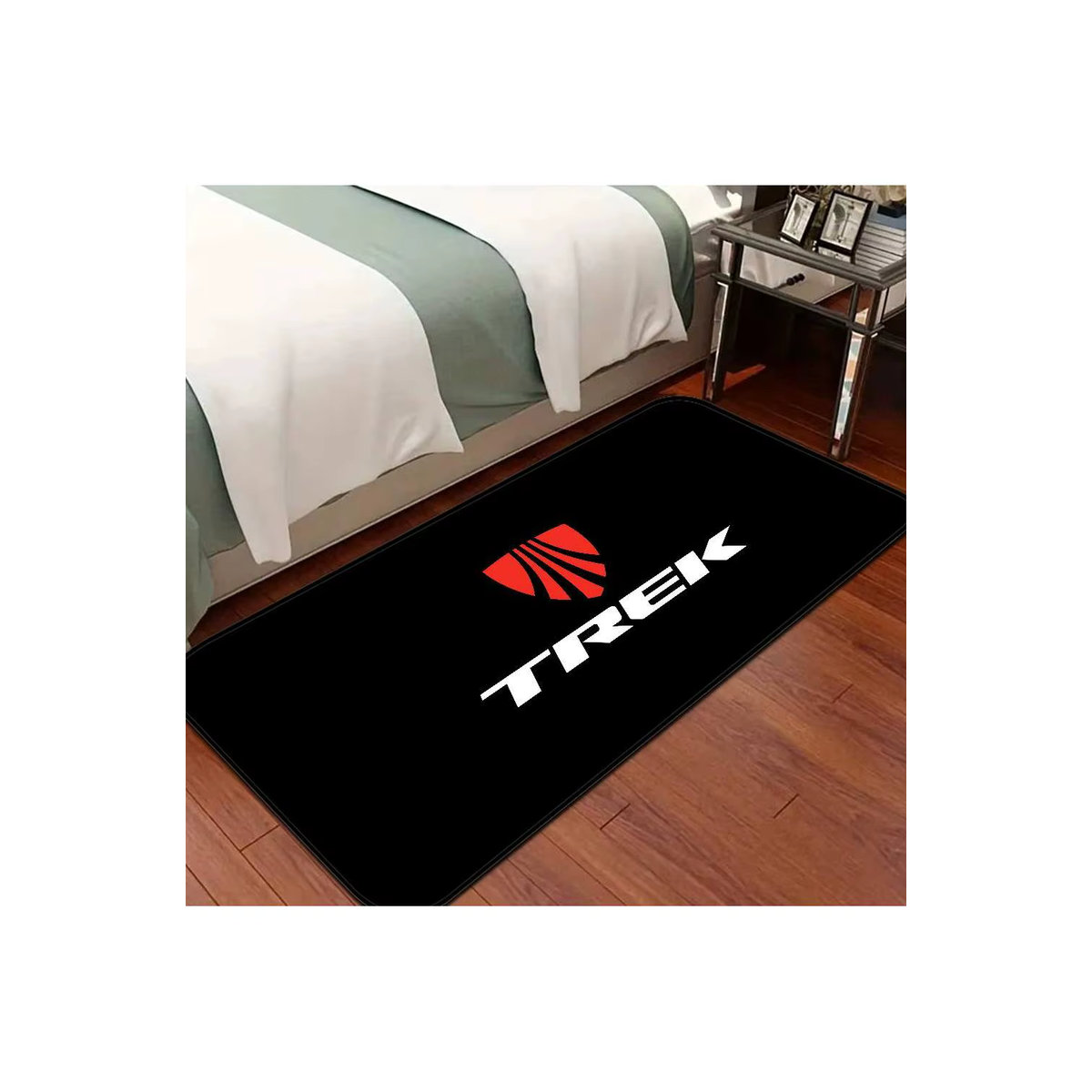 Rutschfeste T-Treks Bike Logo Küchenmatte in Schwarz - Bild 5
