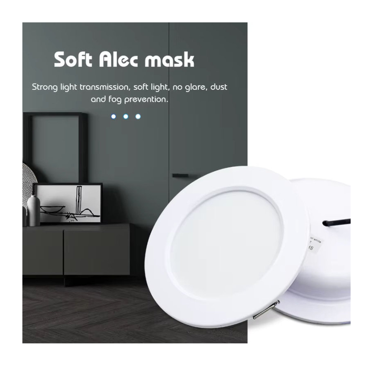 RXMAX LED Einbaustrahler aus Aluminium in Weiß, minimalistisches Design - Bild 2