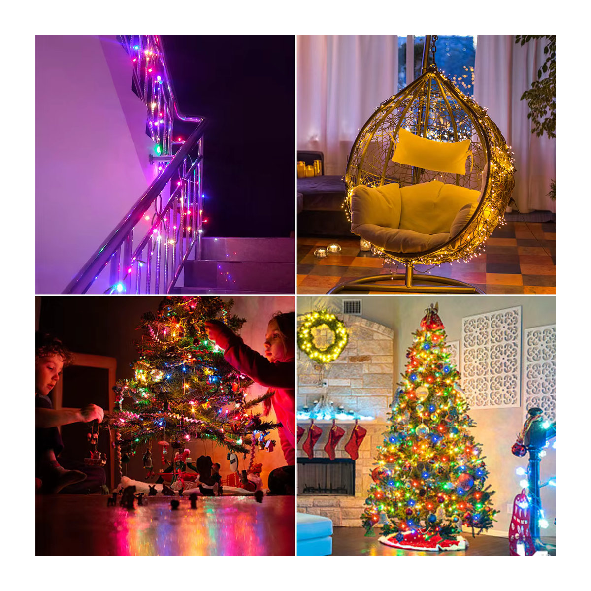 Rybakov LED Fee String Light mit 8 Modi für Garten und Outdoor als Weihnachts- und Halloween Dekoration - Bild 4