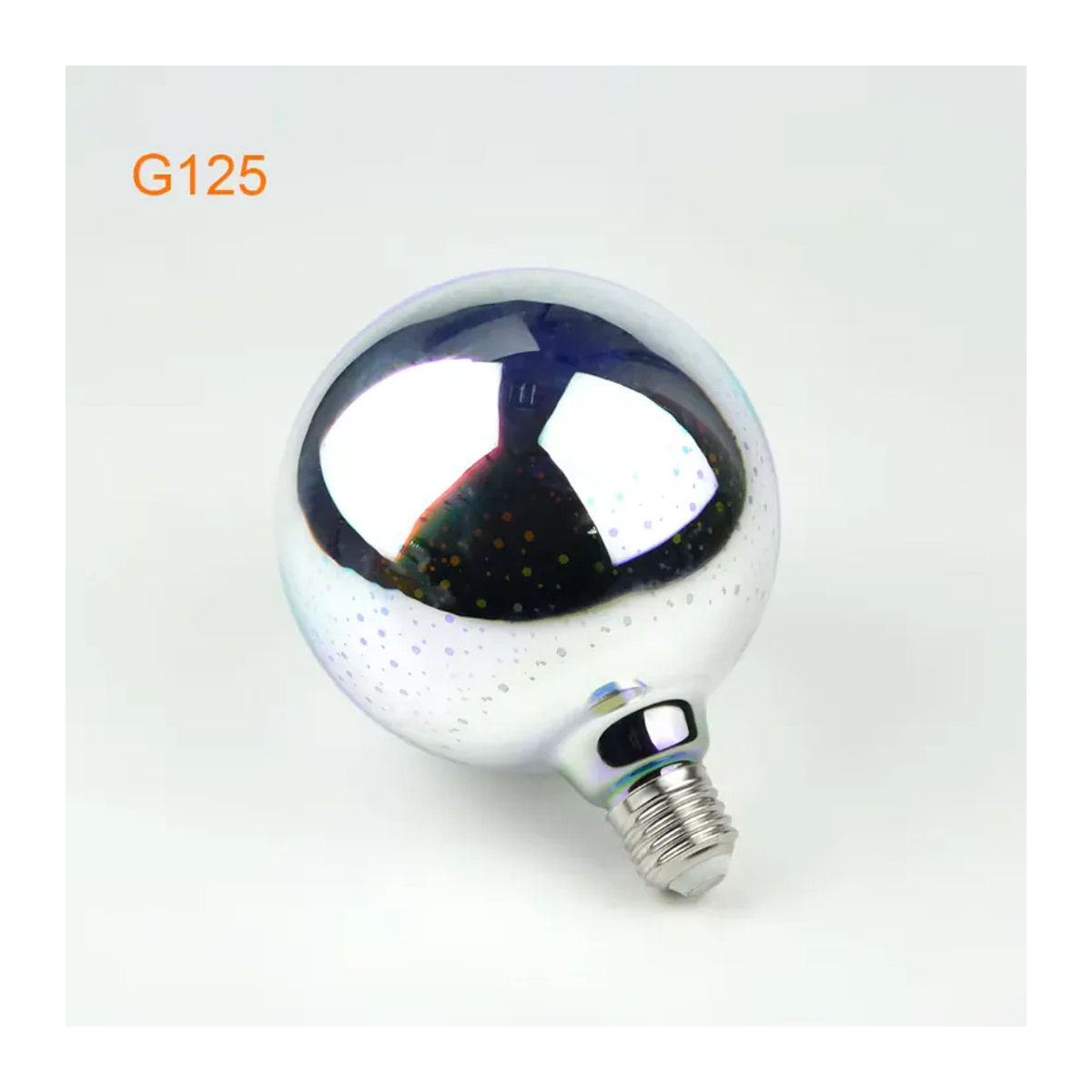 Rybakov LED Glühbirne E27 mit Stern- und Feuerwerk-Effekt aus Glas in Bunt für Industrial Design - Bild 3