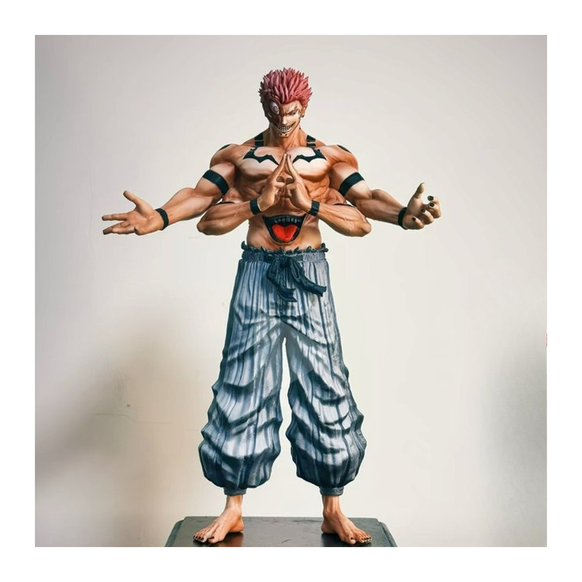 Ryomen Sukuna Figur aus Jujutsu Kaisen von Bandai, mehrfarbige Anime Modell Statue aus Kunststoff - Bild 1