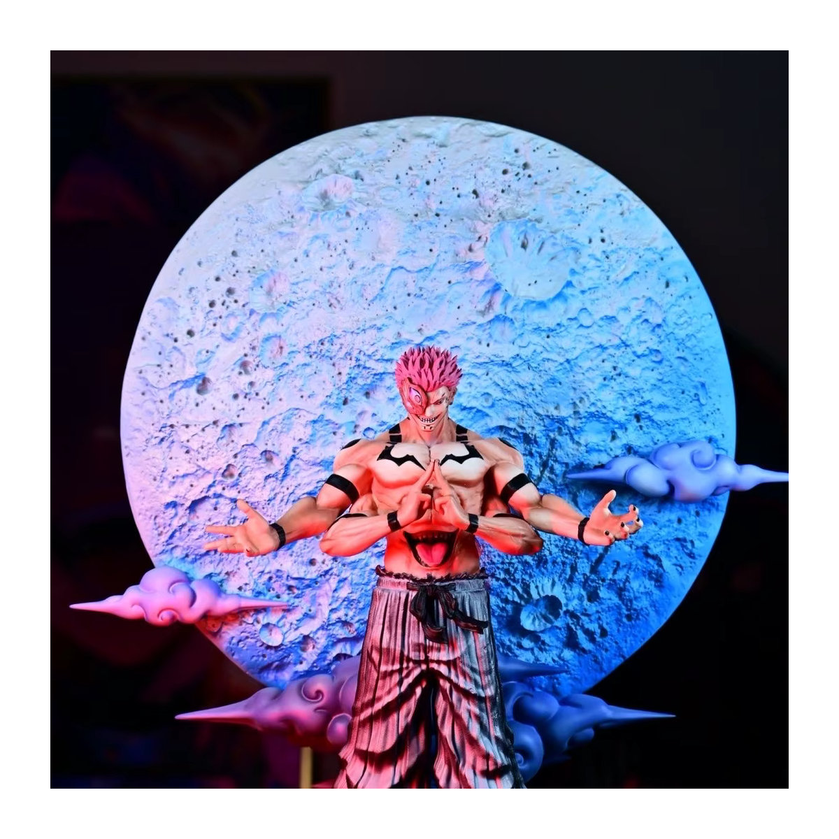 Ryomen Sukuna Figur aus Jujutsu Kaisen von Bandai, mehrfarbige Anime Modell Statue aus Kunststoff - Bild 2