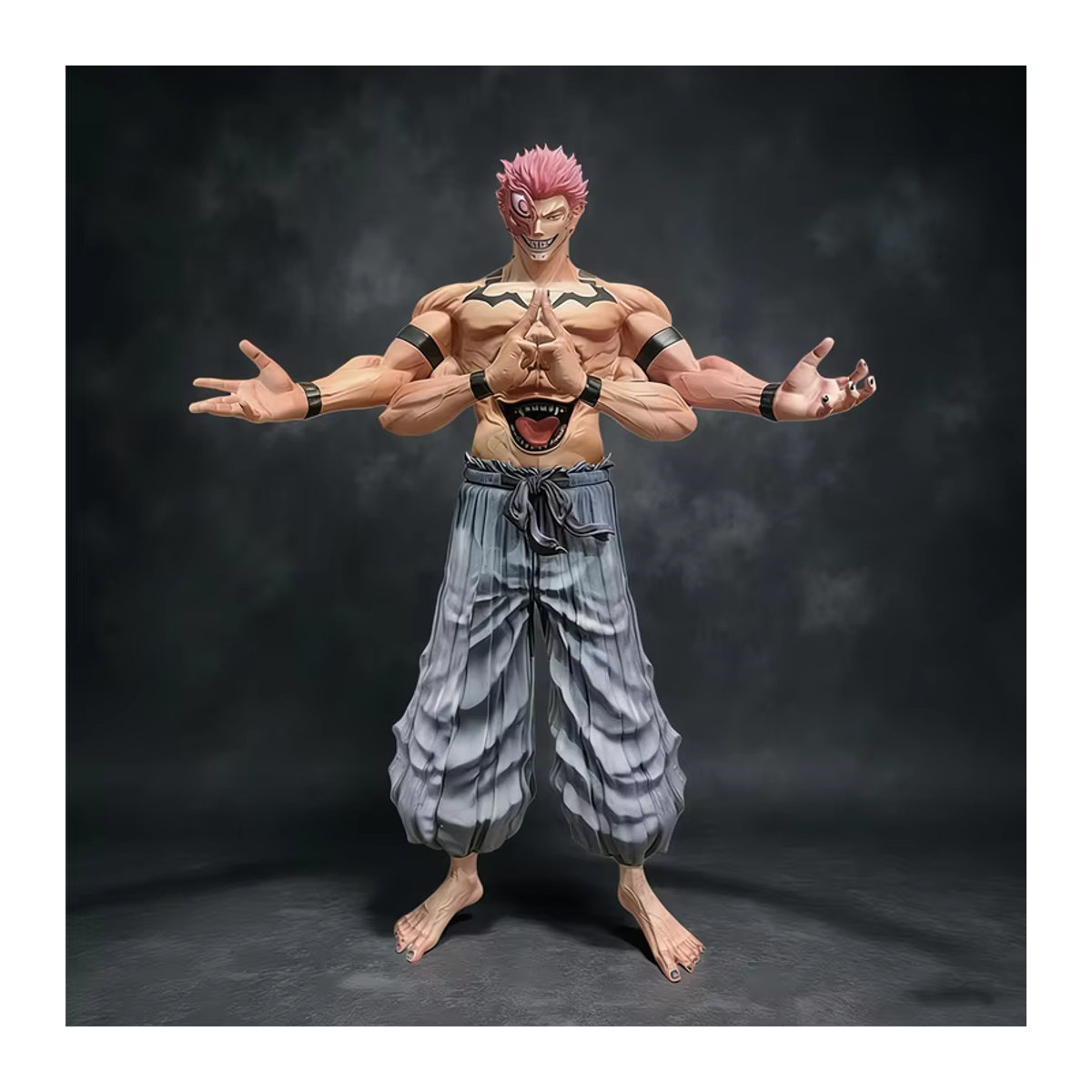 Ryomen Sukuna Figur aus Jujutsu Kaisen von Bandai, mehrfarbige Anime Modell Statue aus Kunststoff - Bild 4