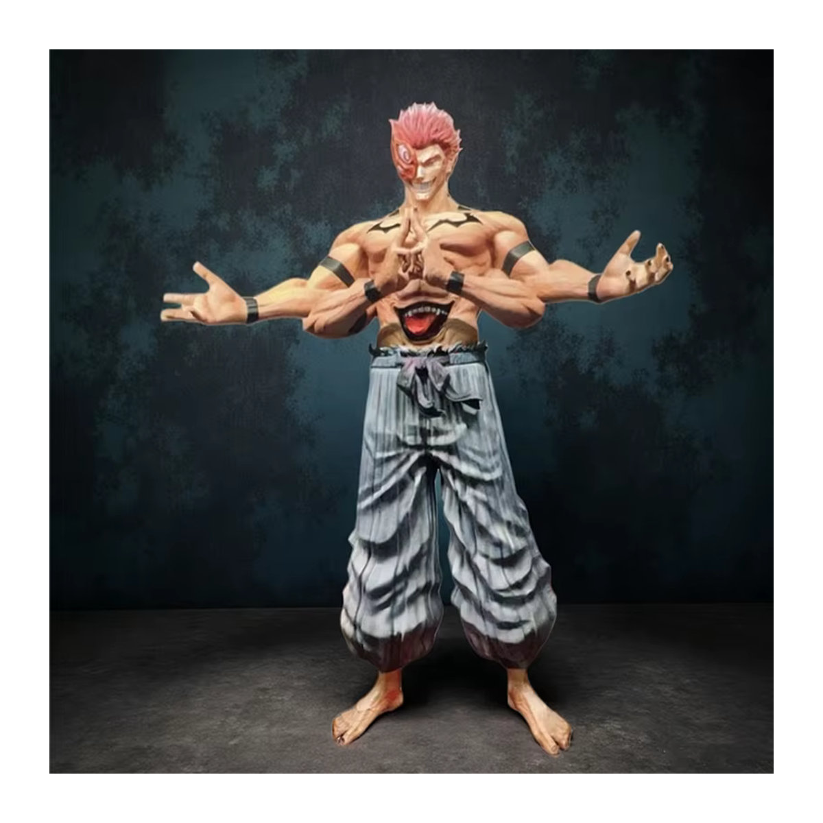Ryomen Sukuna Figur aus Jujutsu Kaisen von Bandai, mehrfarbige Anime Modell Statue aus Kunststoff - Bild 5