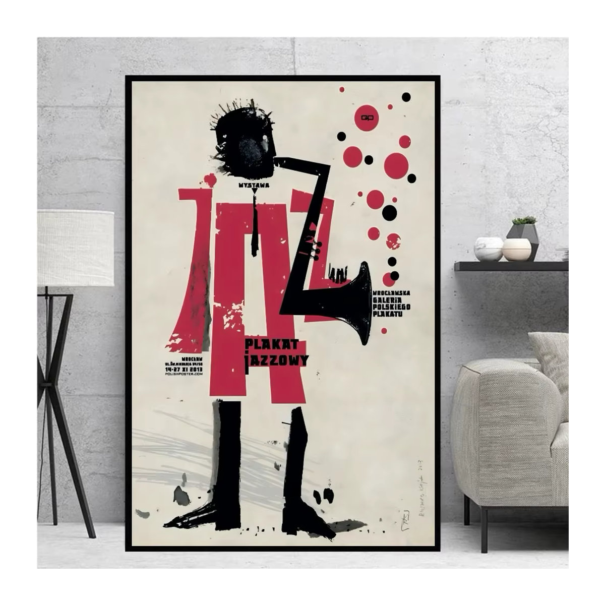 Ryszard Kaja Artworks Polnisches Poster Mehrfarbig als Wanddekoration aus Papier - Bild 5