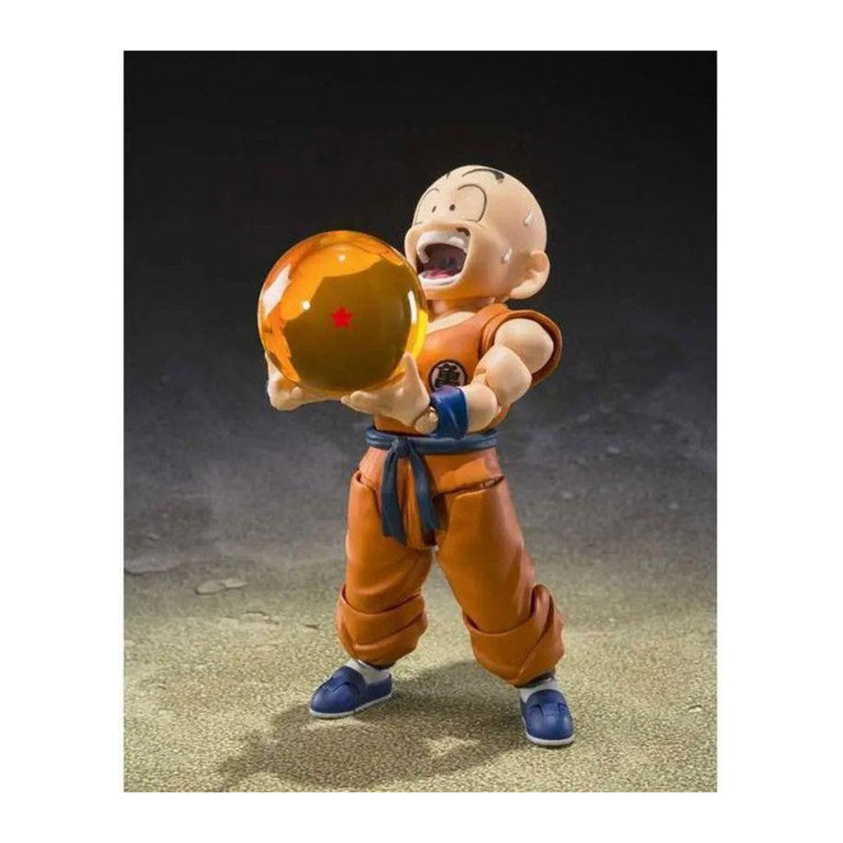 S.H.Figuarts Dragon Ball Z Krillin Figur in Orange von Japanworld - Bild 4