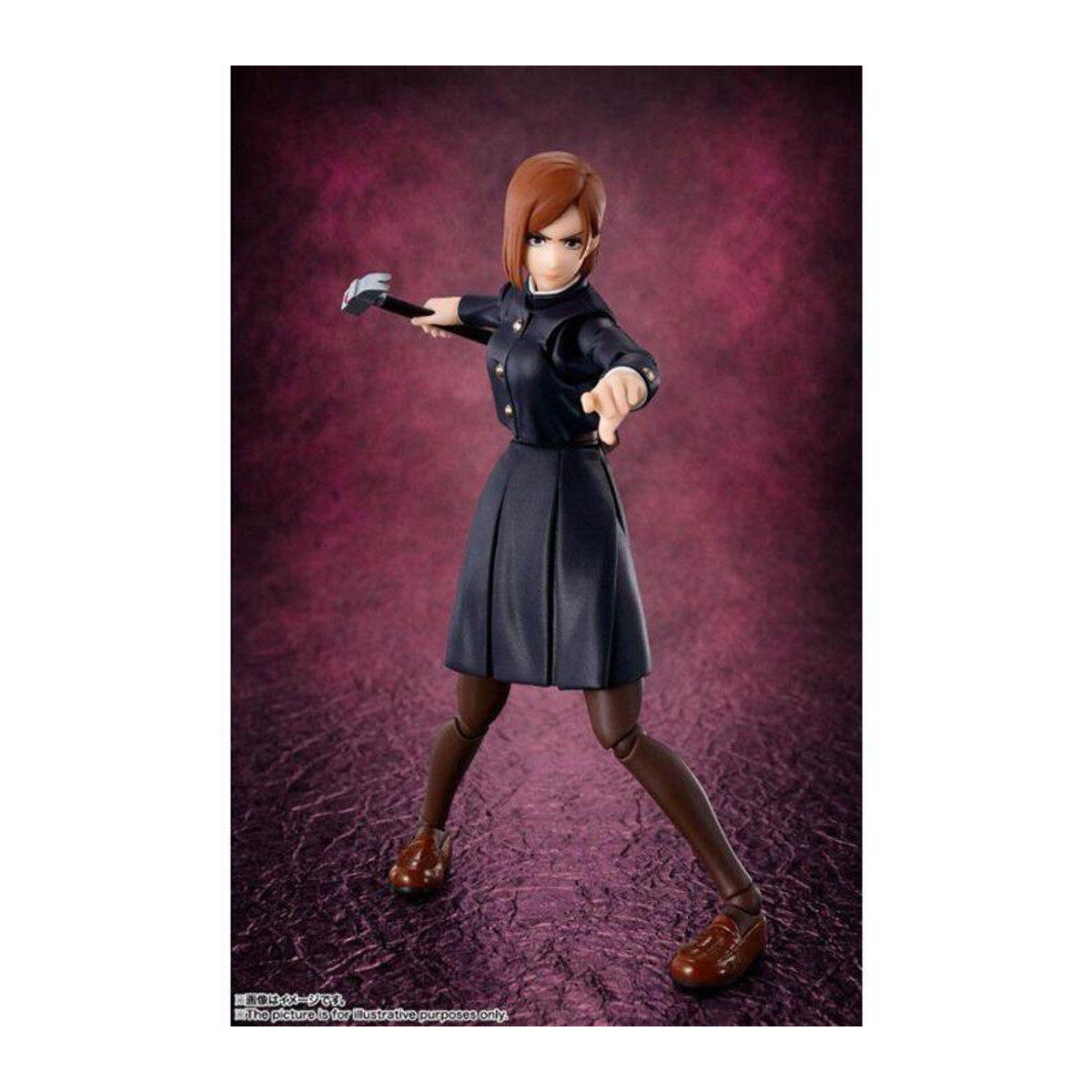 S.H.Figuarts Nobara Kugisaki Figur aus Jujutsu Kaisen in Schwarz - Bild 2