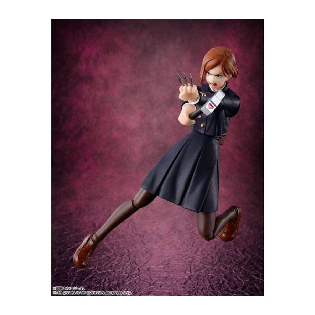 S.H.Figuarts Nobara Kugisaki Figur aus Jujutsu Kaisen in Schwarz - Bild 3