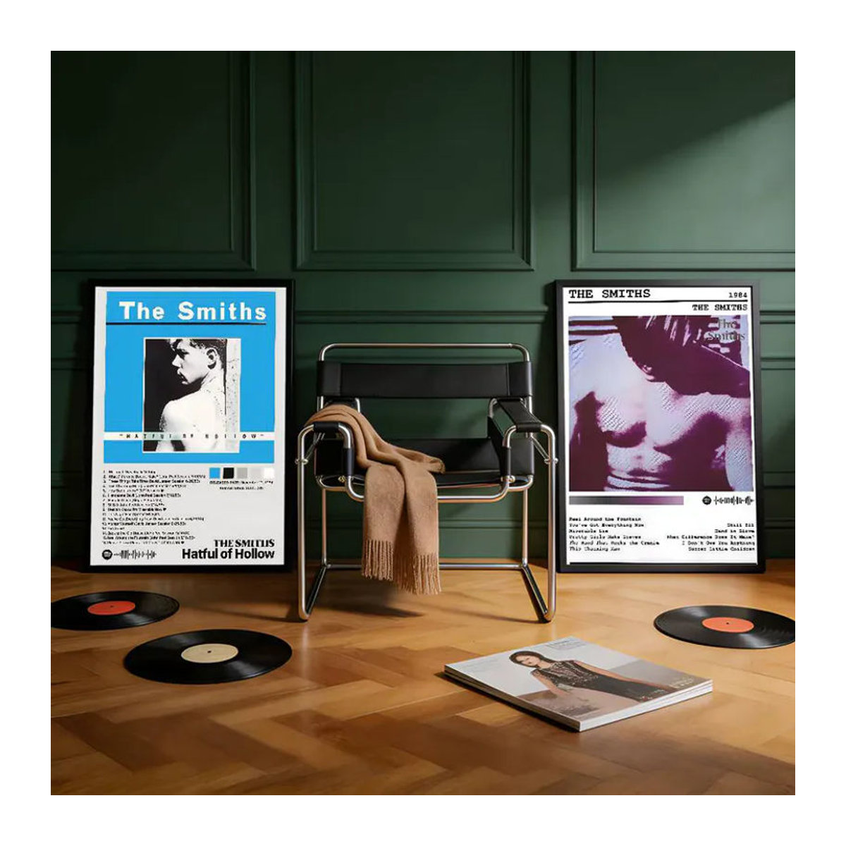 S-Smiths Premium-Poster mit HD-Druck, selbstklebender Wandaufkleber in Geometrischem und Abstraktem Design, mehrfarbig, Rechteckig, B: 25 cm, H: 25 cm, T: 20 cm - Bild 2