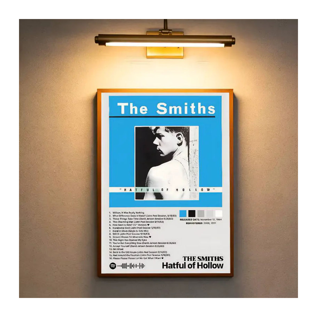 S-Smiths Premium-Poster mit HD-Druck, selbstklebender Wandaufkleber in Geometrischem und Abstraktem Design, mehrfarbig, Rechteckig, B: 25 cm, H: 25 cm, T: 20 cm - Bild 3