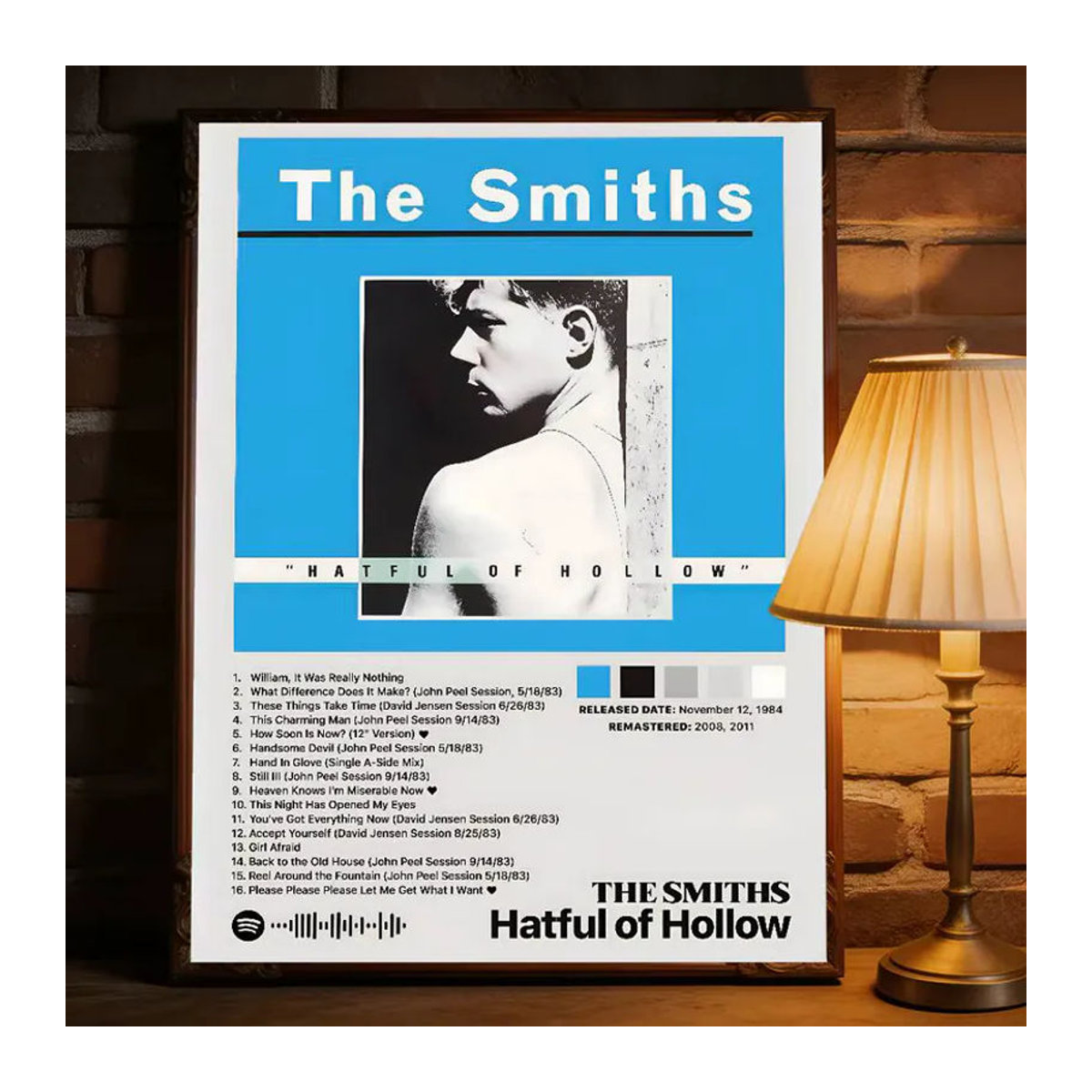 S-Smiths Premium-Poster mit HD-Druck, selbstklebender Wandaufkleber in Geometrischem und Abstraktem Design, mehrfarbig, Rechteckig, B: 25 cm, H: 25 cm, T: 20 cm - Bild 5