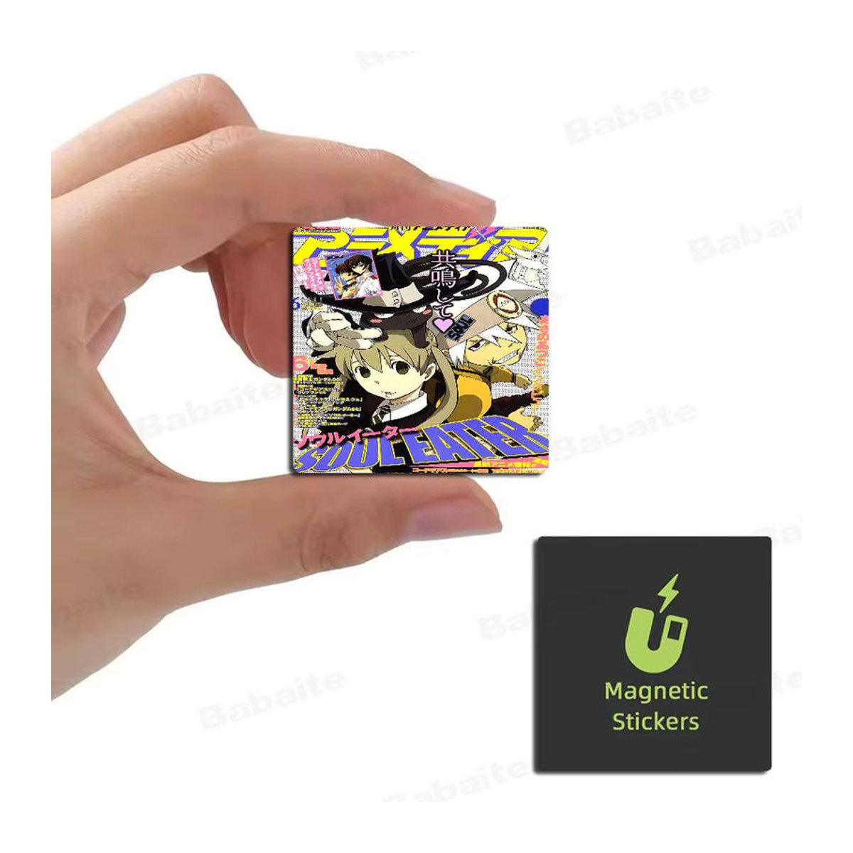 S-Soul E-Eater Anime personalisierte Foto-Kühlschrankmagnete in mehrfarbigem Design - Bild 6