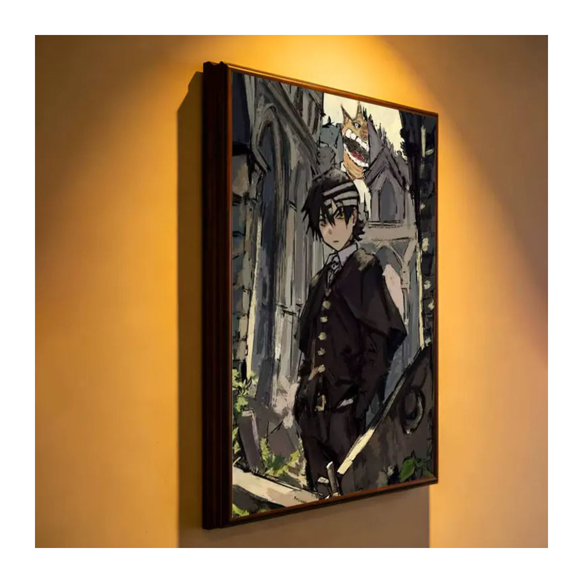 S-Soul E-Eater Anime Premium Wandaufkleber Mehrfarbig Rechteckiges Selbstklebendes Poster in HD-Druck für Deine Heim- und Gewerbedekoration - Bild 3