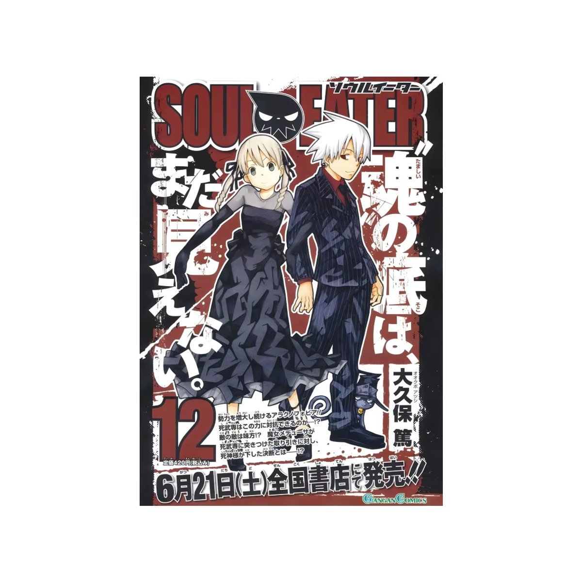 S-Soul E-Eater Japan Anime Poster Wandkunstdruck Porträt Mehrfarbig - Bild 7