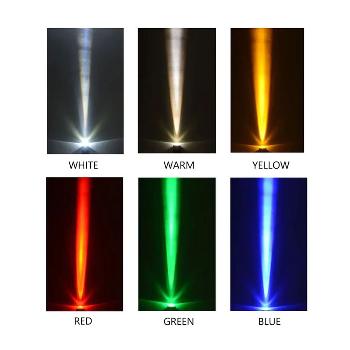SAGE LU MEI LED Außenstrahler Wasserdicht mit schmalem Lichtstrahl für Garten und Landschaft in Grau oder Schwarz - Bild 5