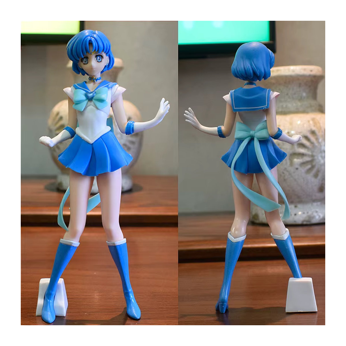 Sailor Moon Anime Figuren-Set von Bandai mit Meiou Setsuna, Kaiou Michiru, Haruka und Hotaru in der Glitter & Glamours Edition, mehrfarbig, Höhe: 23 cm - Bild 3
