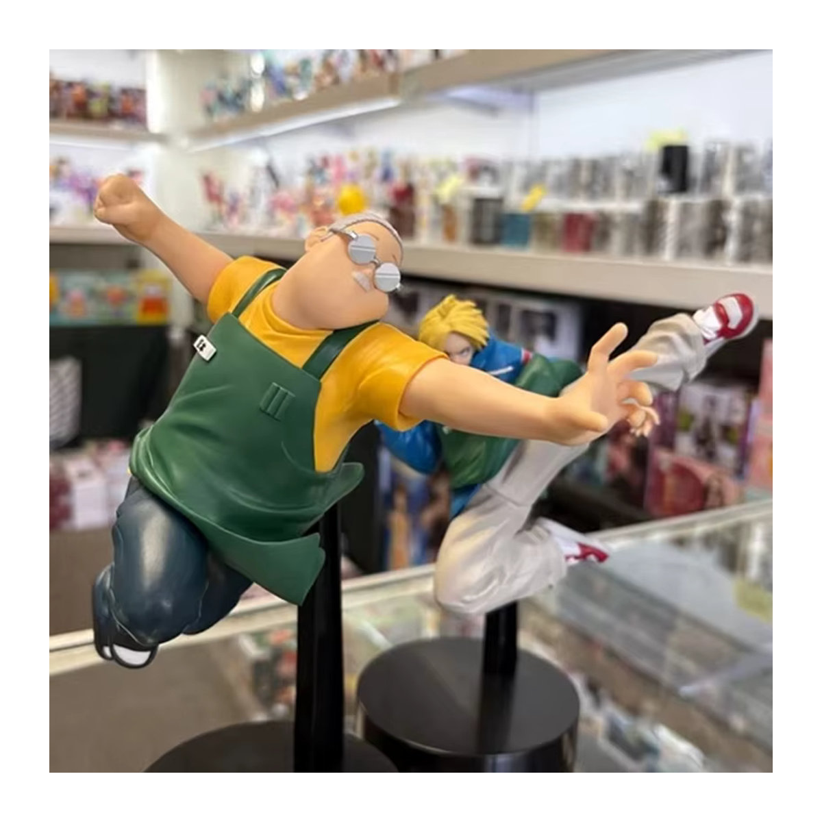 Sakamoto Taro und Shin Asakura Anime Actionfiguren aus PVC für Sammler und Kinder, Höhe: 21 cm, mehrfarbig - Bild 2