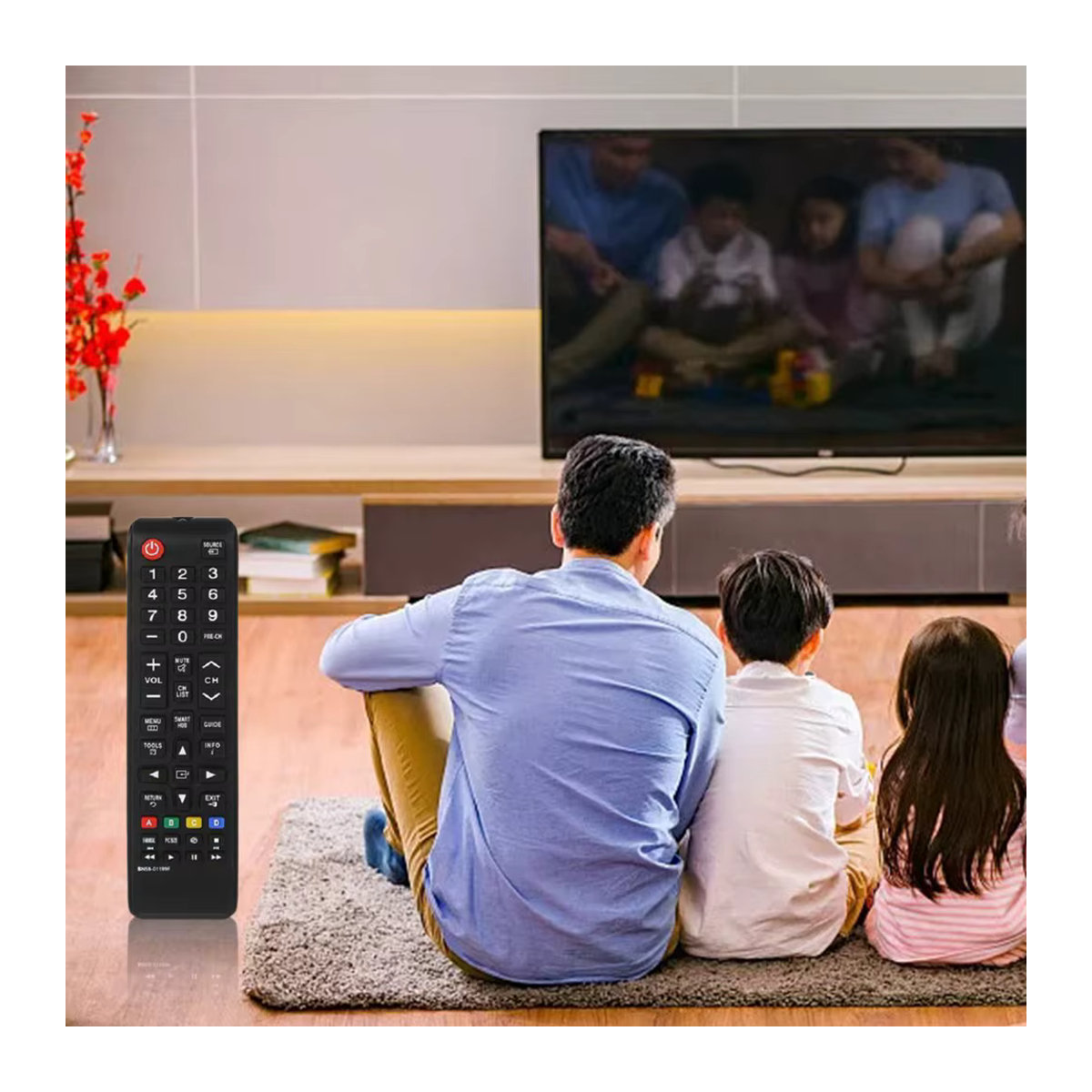 Samsung BN59-01199F Smart Universal Fernbedienung in Schwarz für UN32J4500AF und UN32J5205AF - Bild 4