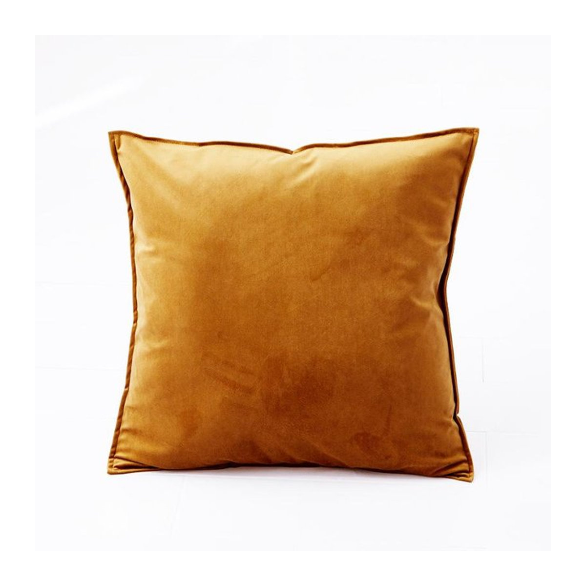 Samt-Kissenbezug WoW Home Gelb B/B: 40 x 40 cm - Bild 1