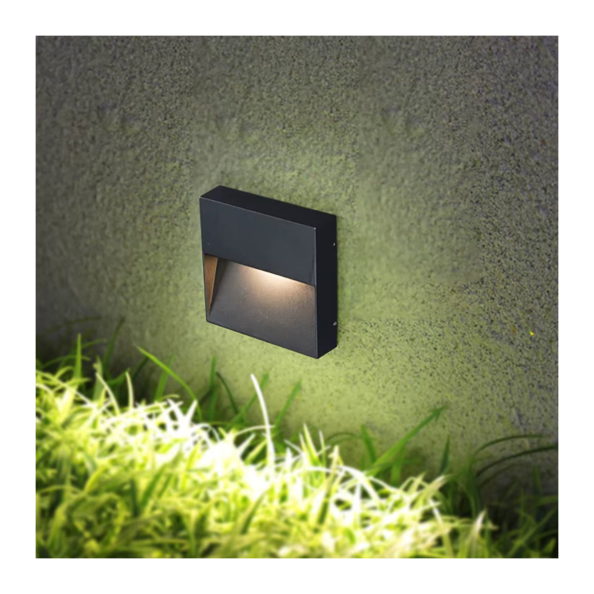 SANDIY LED Wandleuchte für den Außenbereich in Schwarz, minimalistisches Design, wasserdicht - Bild 4