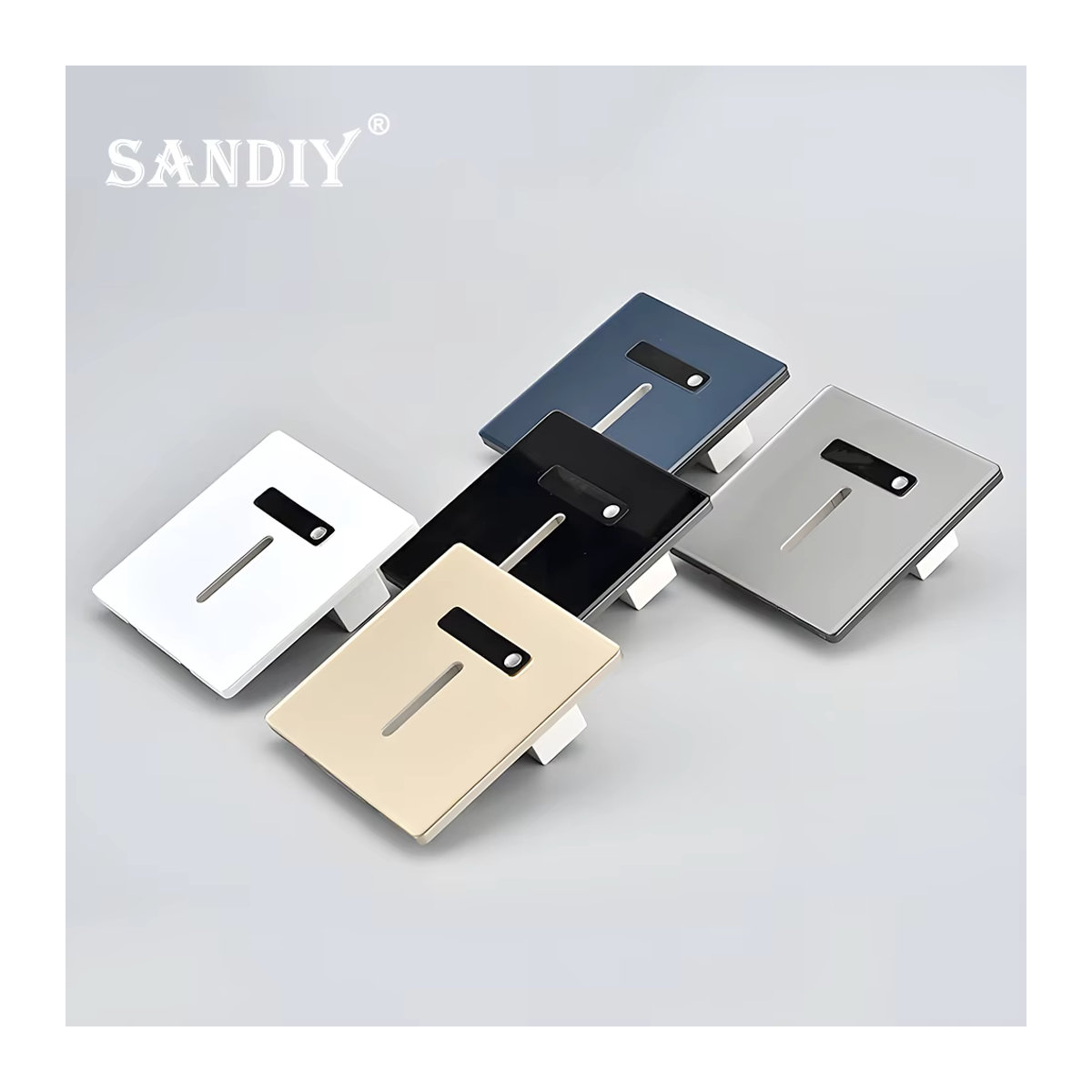 SANDIY Sensor Wandlampe mit Bewegungsmelder in Weiß aus Sicherheitsglas für Treppen, Schlafzimmer und Balkon im Modern Style - Bild 2