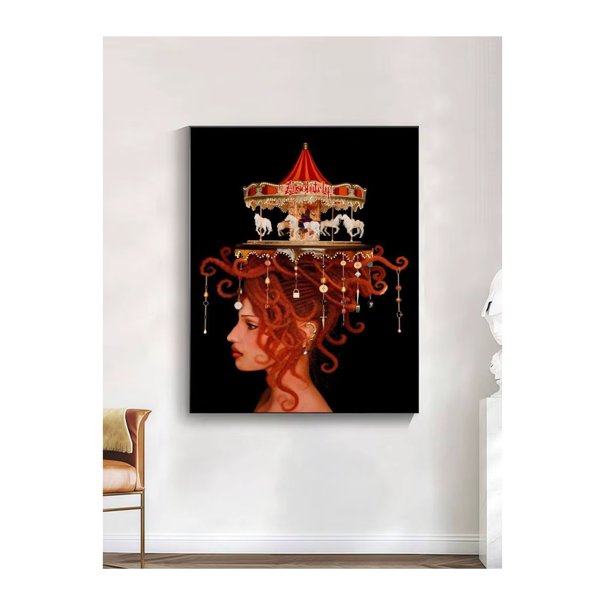 Sänger A-Absolutely PARASCOSM Themenposter-Aufkleber aus Papier, mehrfarbig, rechteckig, B: 30 cm, H: 21 cm, T: 21 cm - Bild 7