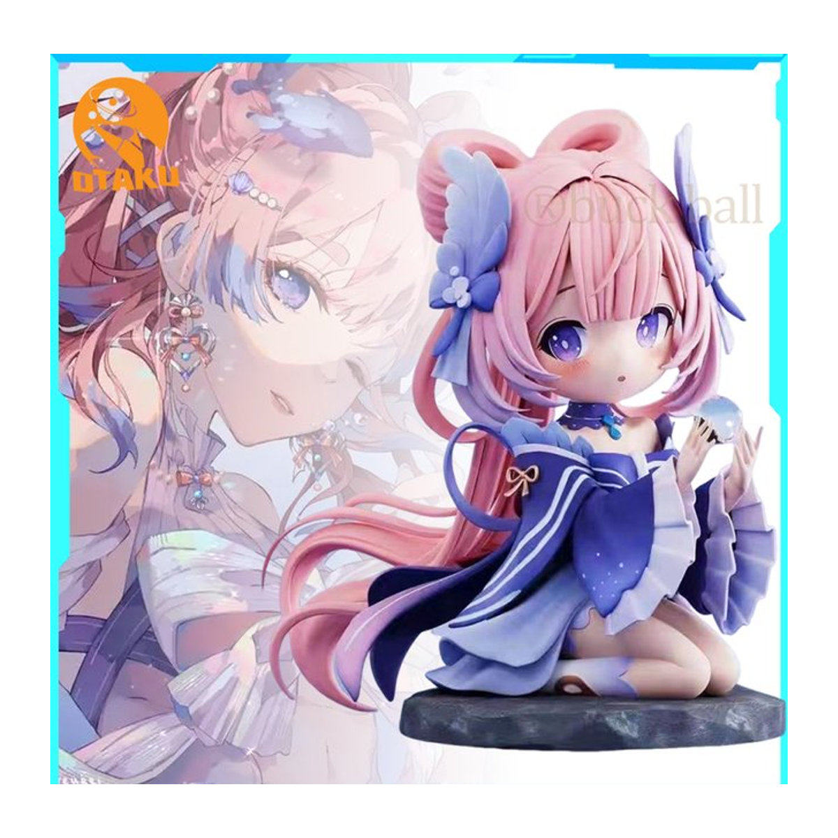 Sangonomiya Kokomi Figur aus Genshin Impact, JOY TOY Anime PVC Modell Statue, mehrfarbig - Bild 1