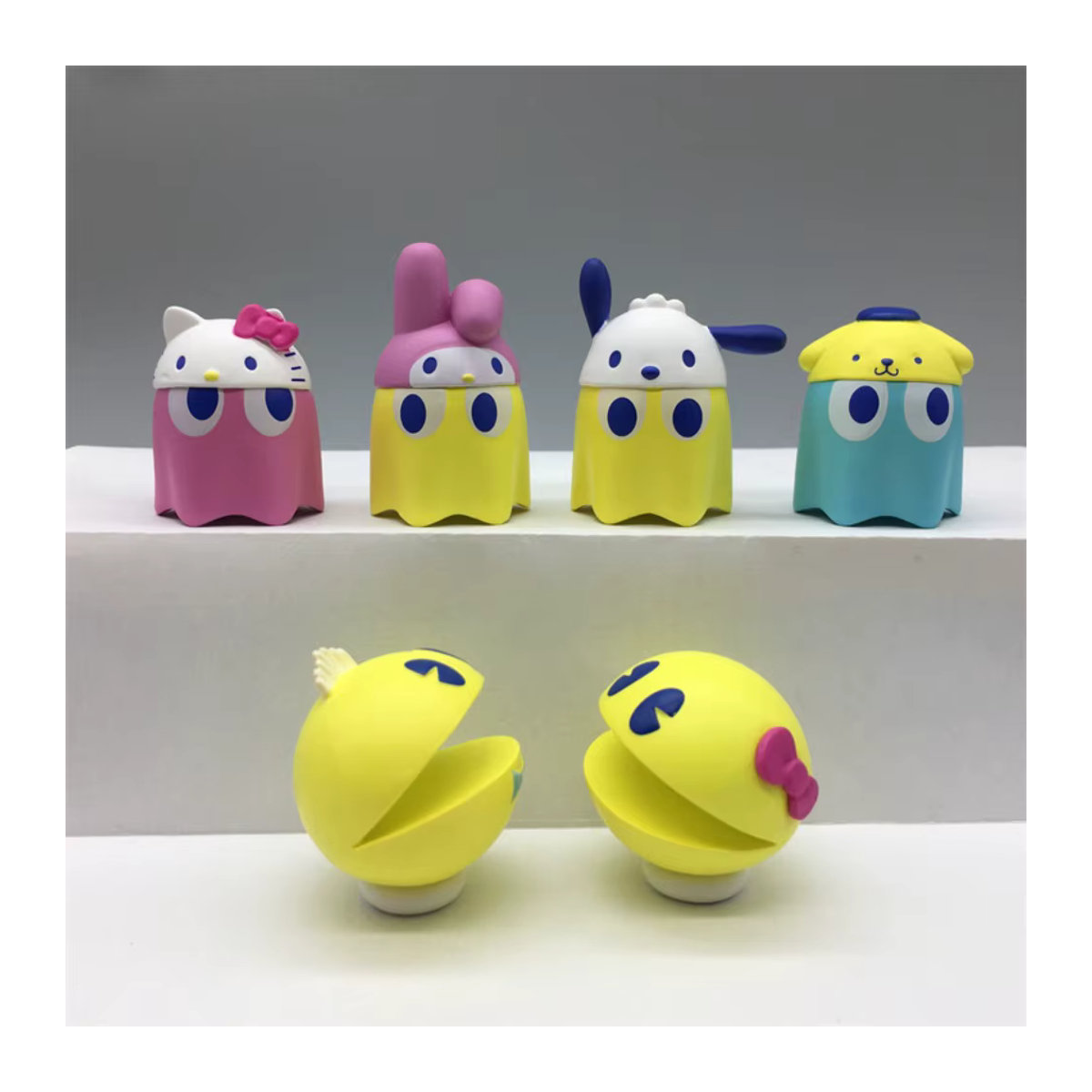 Sanrio Chibi-Kollektion Figur Vol.1 Blind Box mit Hello Kitty, My Melody, Pochacco und Pompompurin, mehrfarbig - Bild 3
