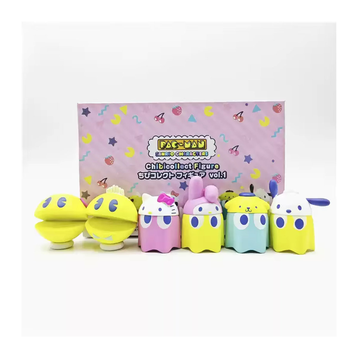Sanrio Chibi-Kollektion Figur Vol.1 Blind Box mit Hello Kitty, My Melody, Pochacco und Pompompurin, mehrfarbig - Bild 5