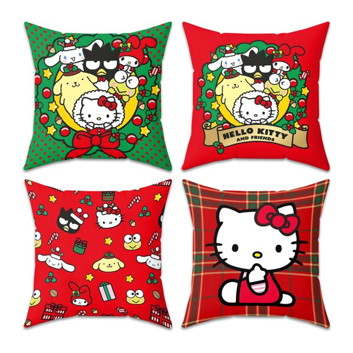 Sanrio Dekorativer Sofakissenbezug, mehrfarbig, B/T/H: 45 x 45 x 0 cm - Bild 1