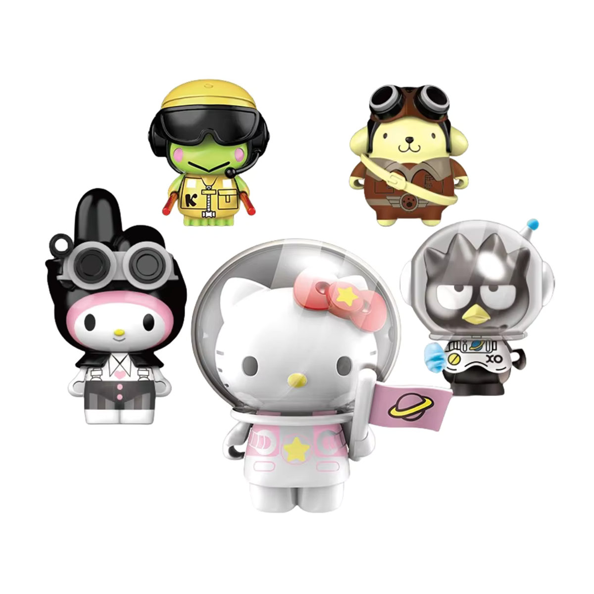 Sanrio Hello Kitty Anime Figur als dekorative Puppe und Modellbaustein für Kinder, mehrfarbig - Bild 5