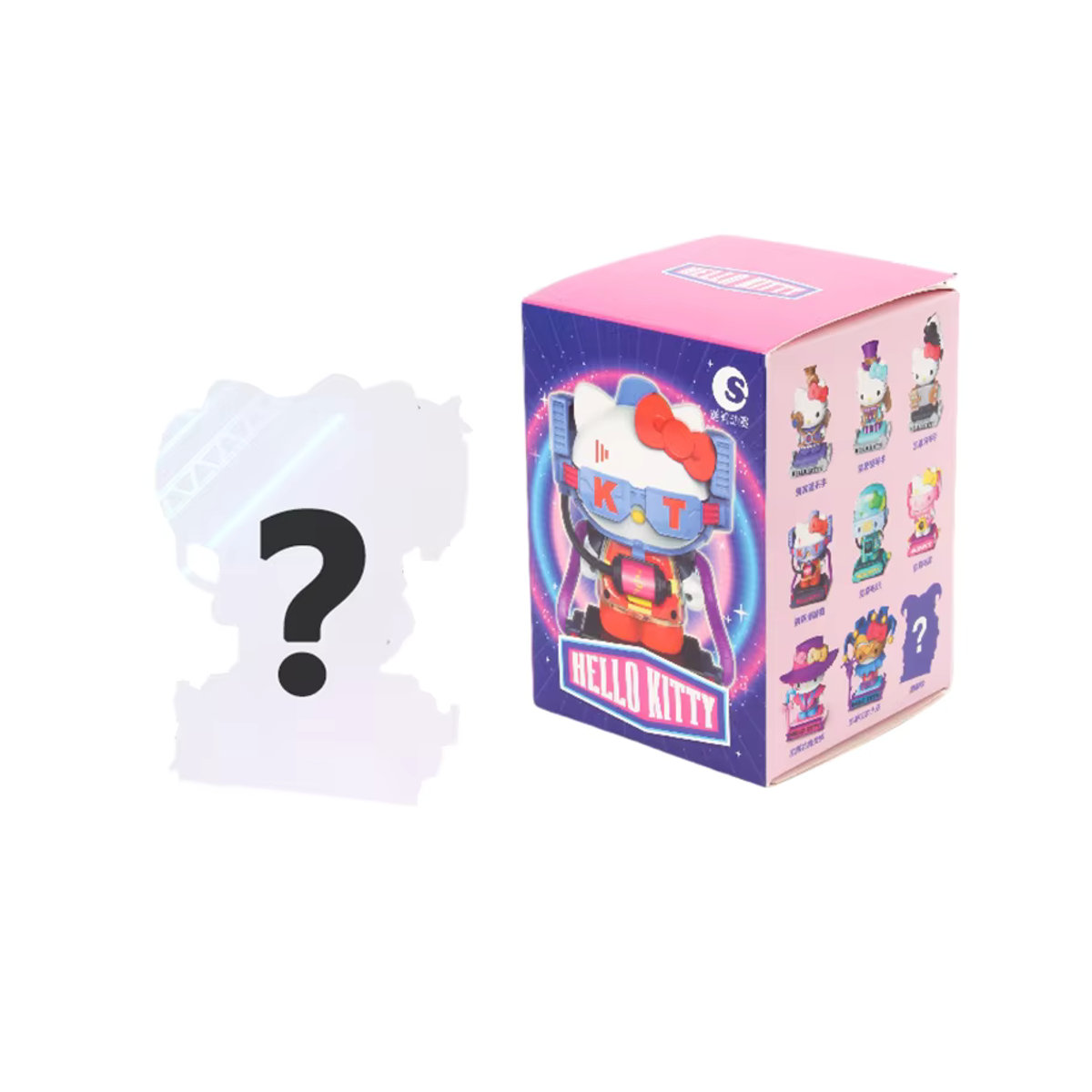 Sanrio Hello Kitty Zeit und Raumfahrt Anime Action Figure Mehrfarbige Sammelmodell Puppe aus Kunststoff - Bild 4
